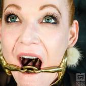 Fancy Steel Tongue Gag 012