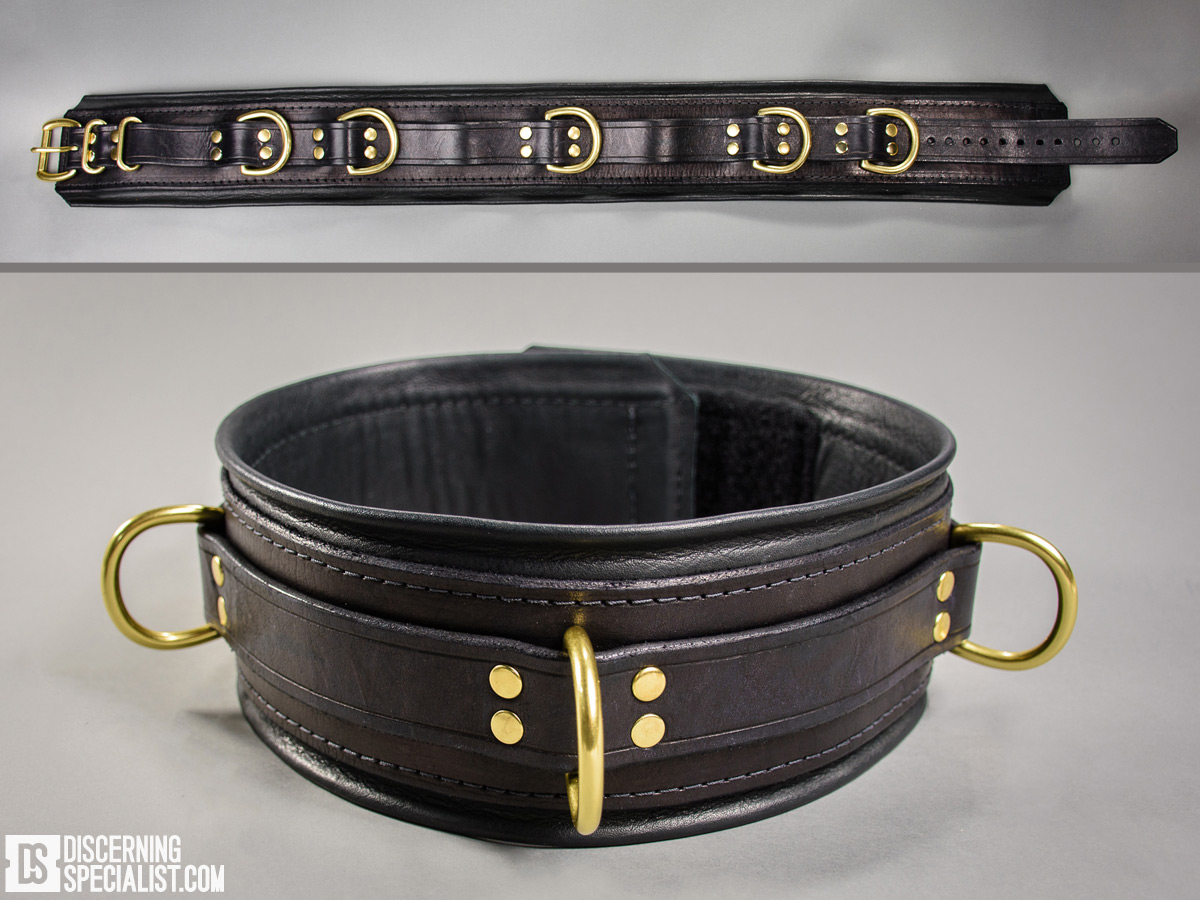DSG - Leather Bondage Belt - Discerning Specialist